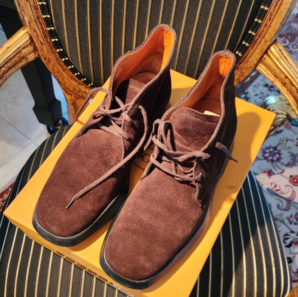 Tod's Suede Lace-Up Ankle Boots